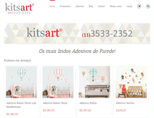 Tablet Screenshot of kitsart.com.br